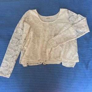 Hollister Lace LongSleeves NWOT